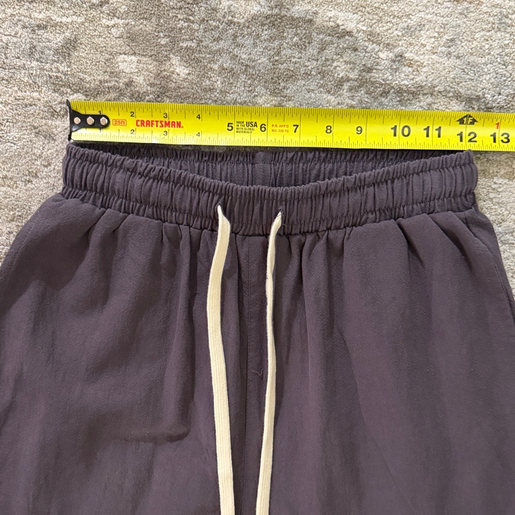 New Kidoriman Kireina Men Xs Slight Crop Cotton Waistband Mid Rise Joggers — image 4 of 8